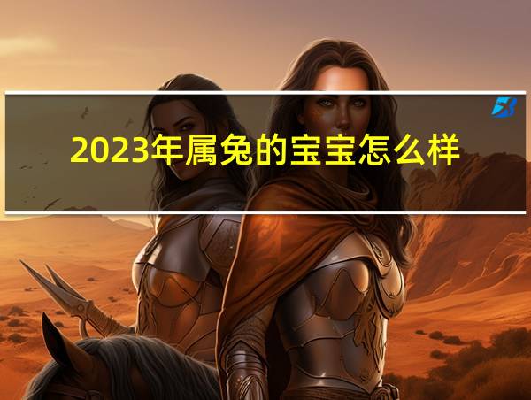 2023年属兔的宝宝怎么样的相关图片