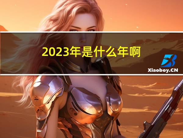 2023年是什么年啊的相关图片