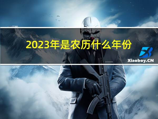 2023年是农历什么年份的相关图片