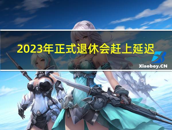 2023年正式退休会赶上延迟退休吗的相关图片