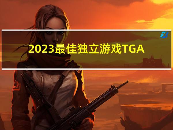 2023最佳独立游戏TGA的相关图片