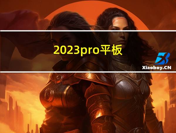 2023pro平板的相关图片