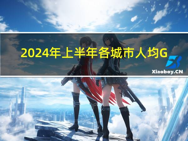 2024年上半年各城市人均GDP的相关图片