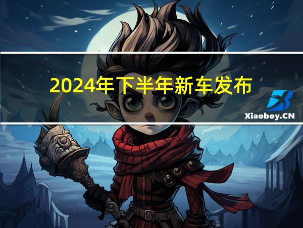 2024年下半年新车发布的相关图片