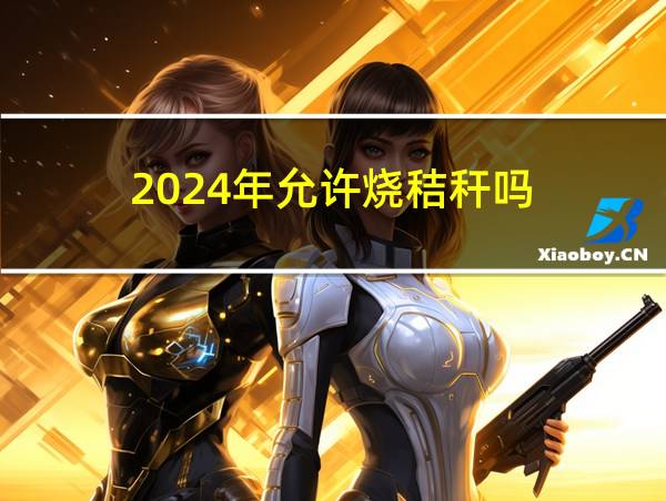 2024年允许烧秸秆吗的相关图片