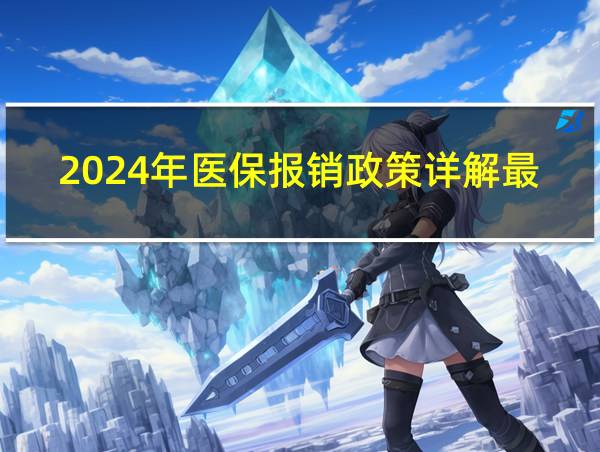 2024年医保报销政策详解最新的相关图片