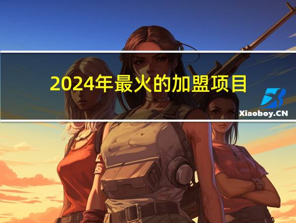 2024年最火的加盟项目的相关图片