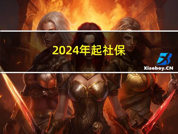 2024年起社保的相关图片