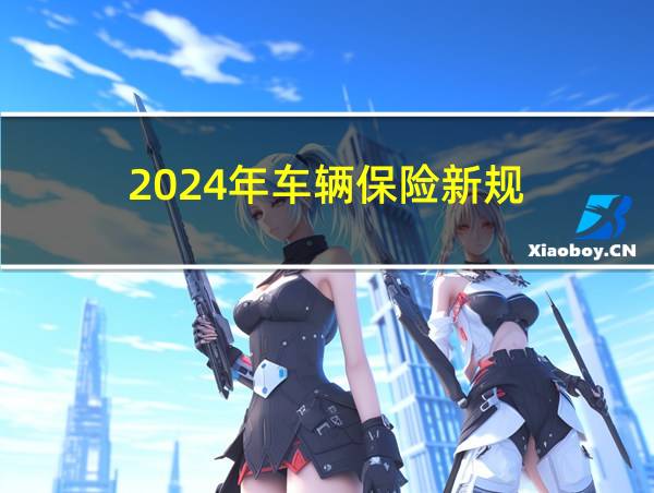 2024年车辆保险新规的相关图片