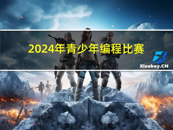 2024年青少年编程比赛的相关图片