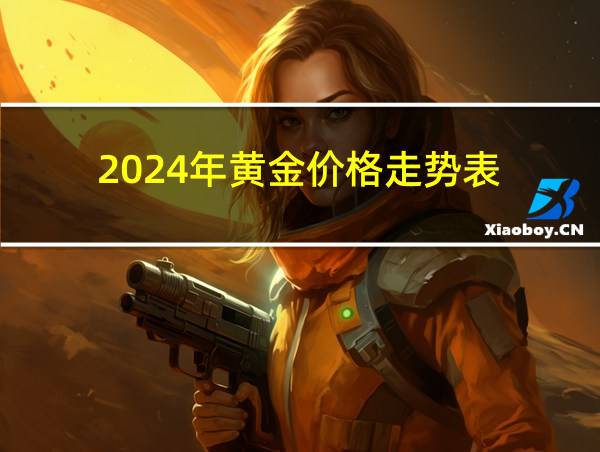 2024年黄金价格走势表的相关图片