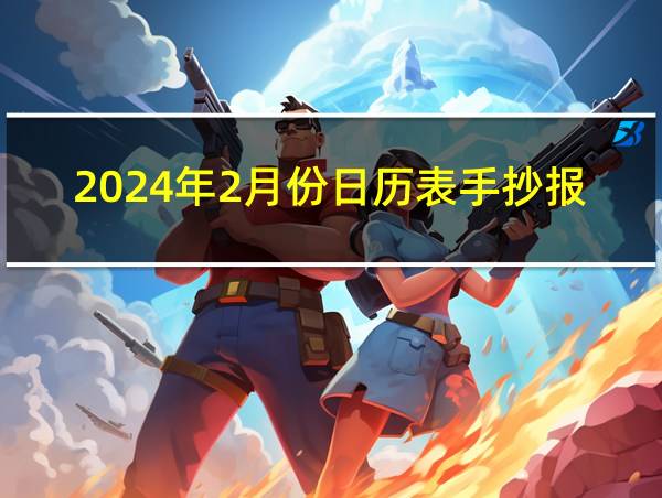 2024年2月份日历表手抄报的相关图片