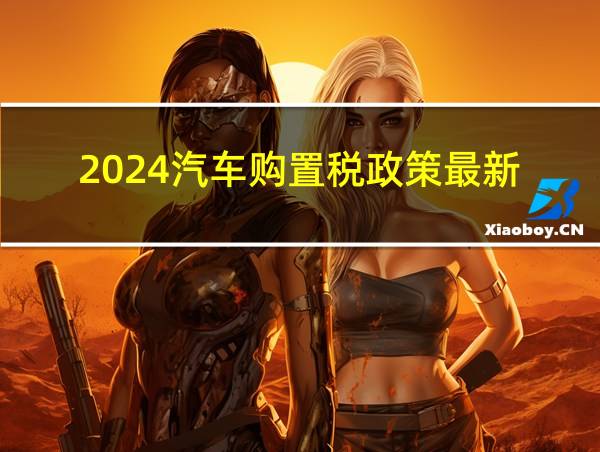 2024汽车购置税政策最新的相关图片