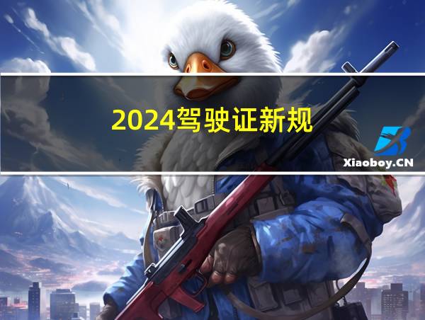 2024驾驶证新规的相关图片