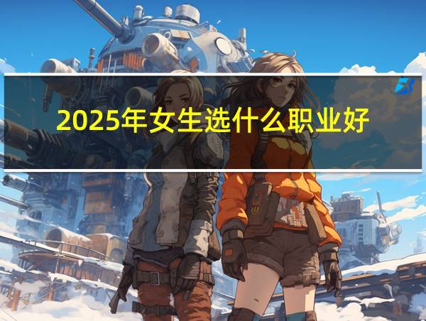 2025年女生选什么职业好的相关图片