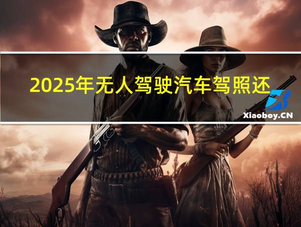 2025年无人驾驶汽车驾照还需要吗的相关图片