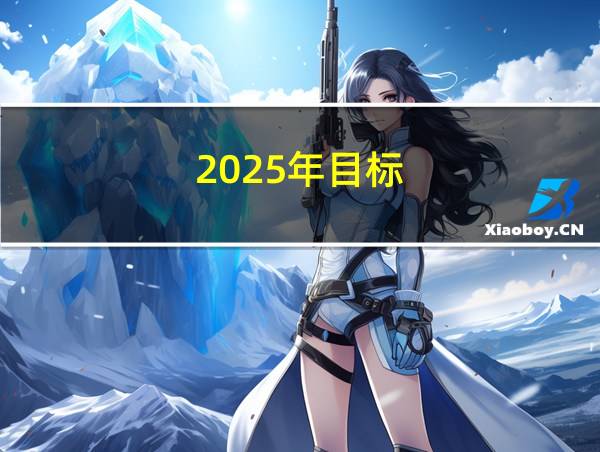 2025年目标的相关图片