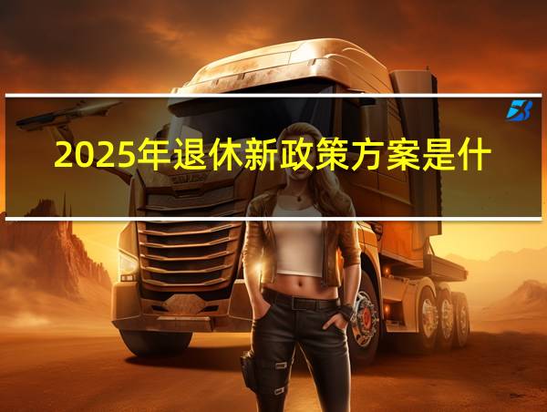 2025年退休新政策方案是什么的相关图片