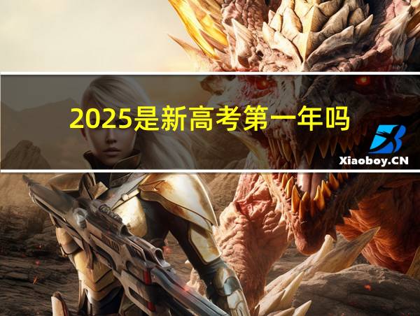 2025是新高考第一年吗的相关图片