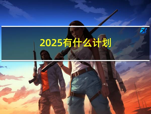 2025有什么计划的相关图片