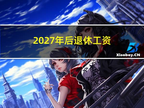 2027年后退休工资的相关图片