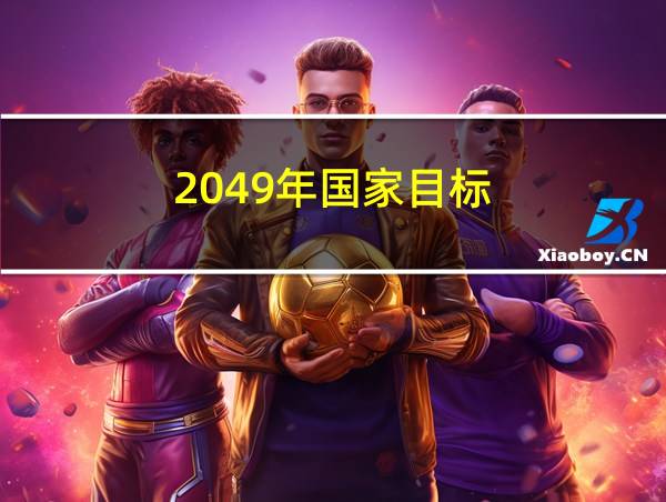 2049年国家目标的相关图片