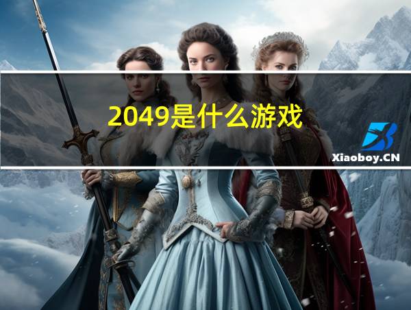 2049是什么游戏的相关图片