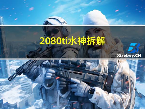 2080ti水神拆解的相关图片