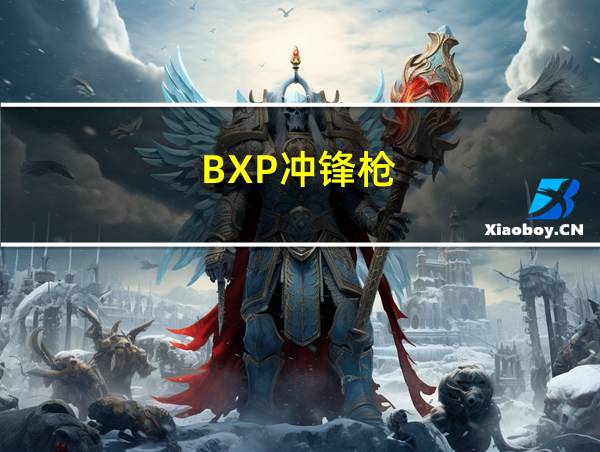 BXP冲锋枪的相关图片