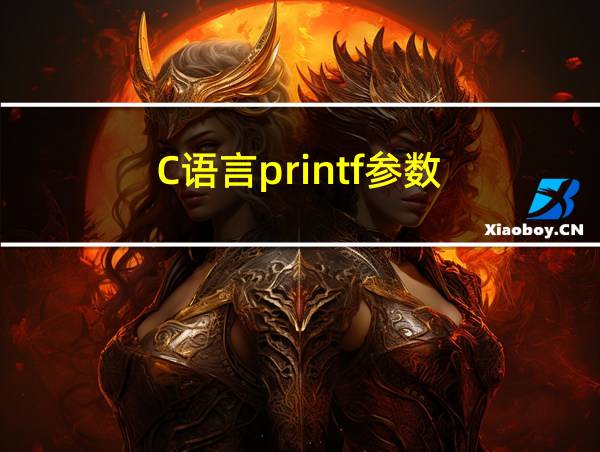 C语言printf参数的相关图片