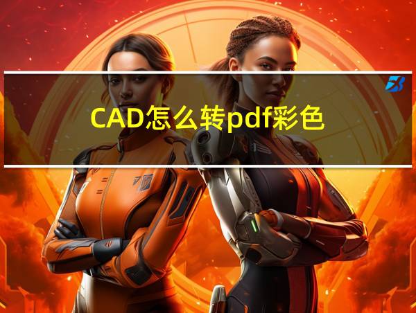 CAD怎么转pdf彩色的相关图片