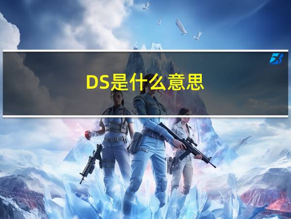 DS是什么意思的相关图片