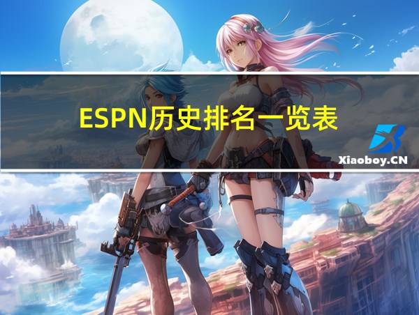 ESPN历史排名一览表的相关图片