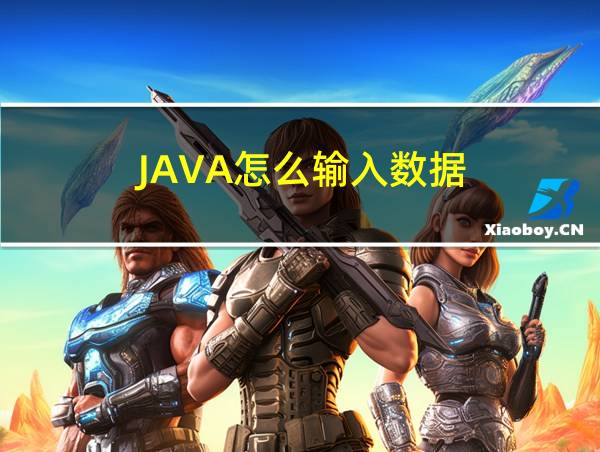 JAVA怎么输入数据的相关图片