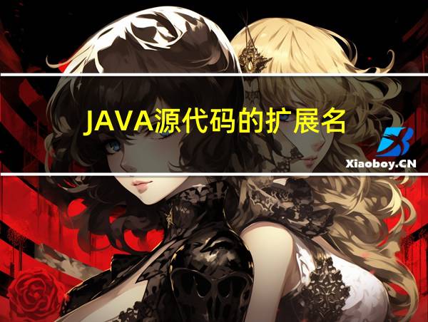 JAVA源代码的扩展名的相关图片