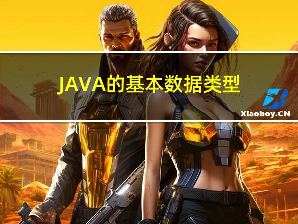 JAVA的基本数据类型的相关图片