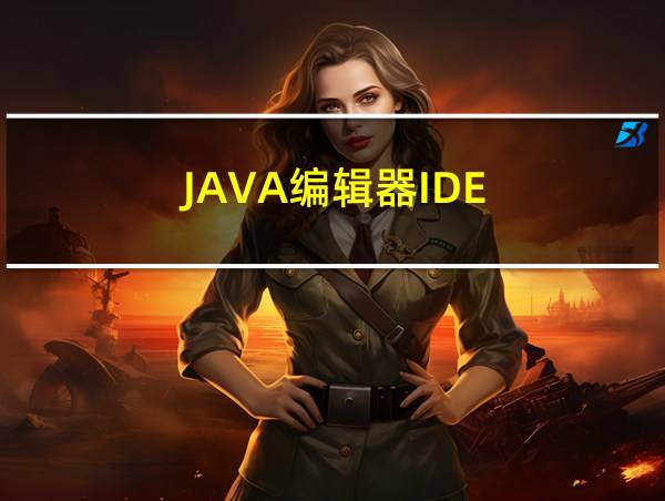 JAVA编辑器IDE的相关图片