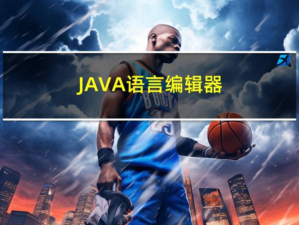 JAVA语言编辑器的相关图片