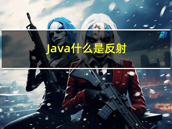 Java什么是反射的相关图片