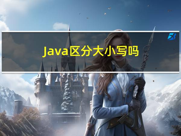 Java区分大小写吗的相关图片