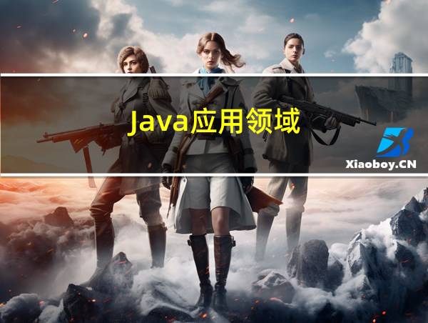 Java应用领域的相关图片