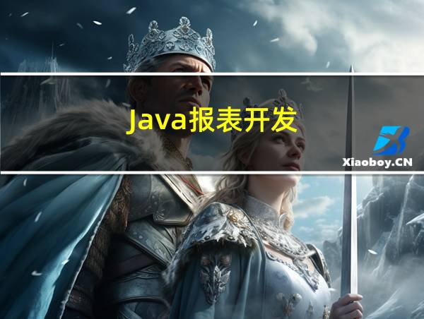 Java报表开发的相关图片