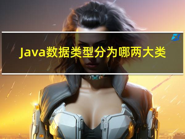 Java数据类型分为哪两大类的相关图片