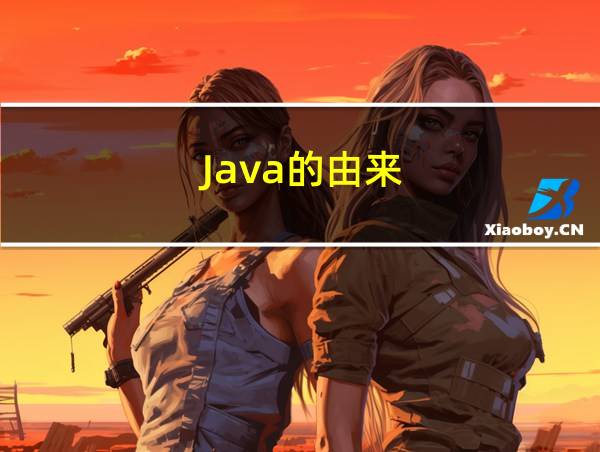 Java的由来的相关图片