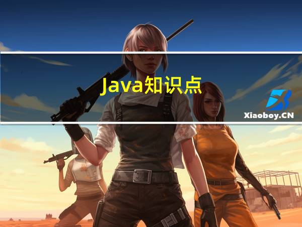 Java知识点的相关图片