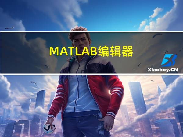 MATLAB编辑器的相关图片