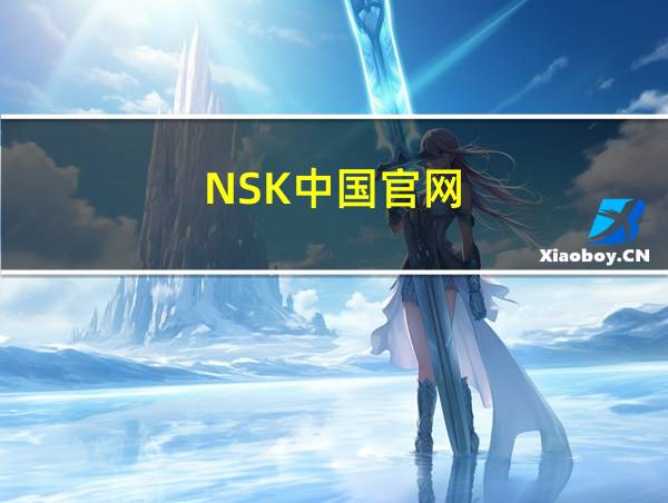 NSK中国官网的相关图片