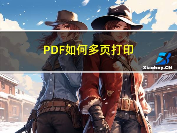 PDF如何多页打印的相关图片