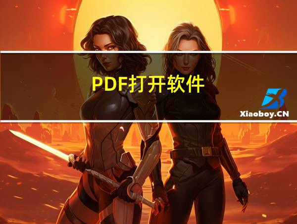 PDF打开软件的相关图片