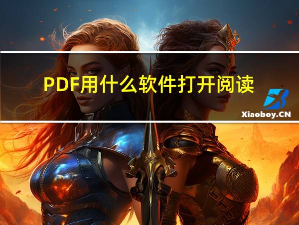 PDF用什么软件打开阅读的相关图片